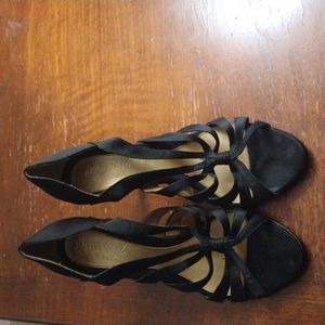 New York Transit black heels